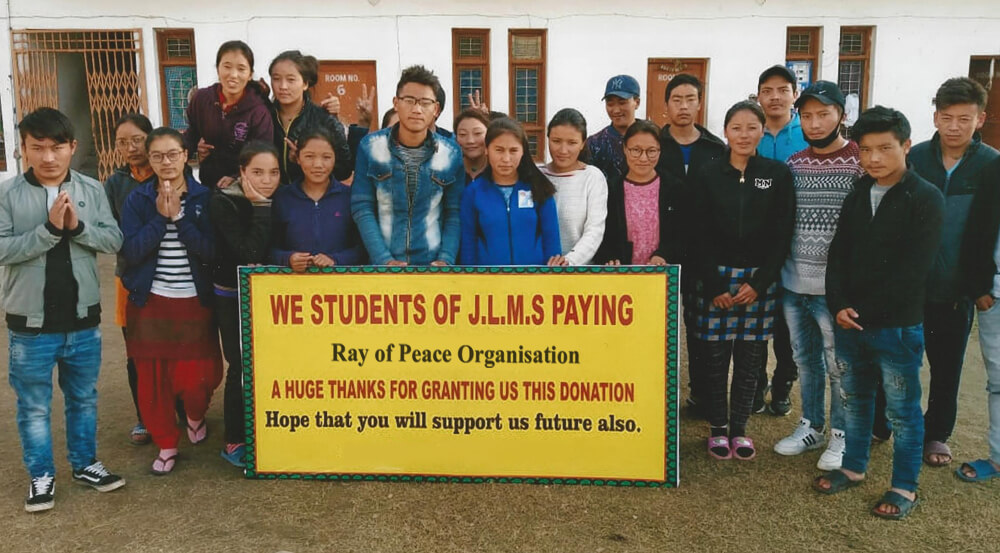 Spende für den Bau eines Hostel im Schulprojekt Jamyang Ling